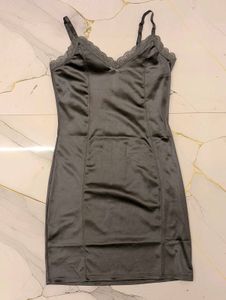 H&M Silver Bodycon Dress