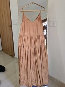 ZARA Satin Slip Dress for Women