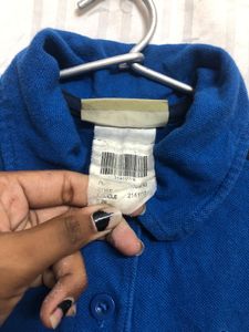 York Short Sleeve Blue T Shirt