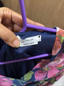 Reserved Brand Floral Print Mini Dress from Turkey