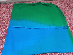 Blue And Green Duptta