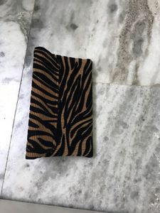 animal print clutch