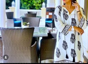 Floral Print Long Sleeve Dress.