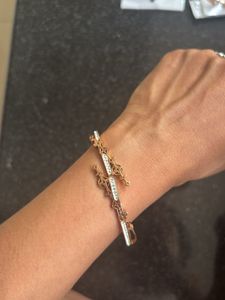 Elegant Gold-Tone Bracelet Anti Tarnish