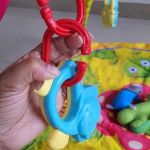 Gym Baby Play Mat/rattles Hanging/