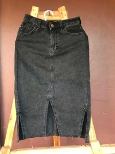 Zara Denim Skirt.