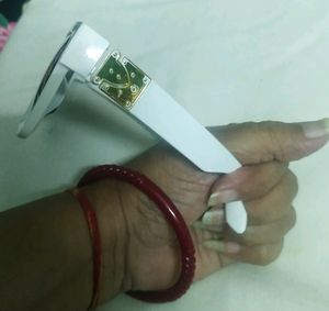 TRENDY white Frame Fiber GOGGLES, Tag IS Not There So LIKE NEW, otherwise Totally Unused