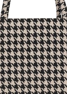 Mini West Geometric Printed Bucket Tote Bag