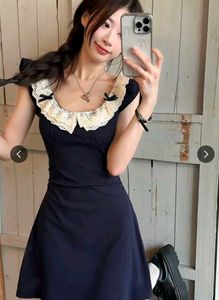 Navy Mini Dress