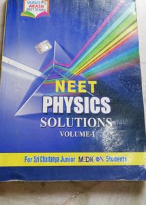 Sri Chaitanya Neet Physics Solutions Book