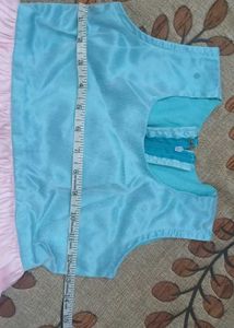 Girls&#39; Pink &amp; Blue Dress
