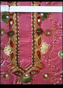 bhagal puri silk Dress Material