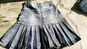 Denim Korean Skirt