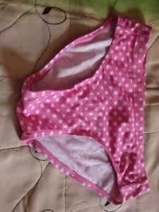 Pink Polka Dot Bikini Bottom