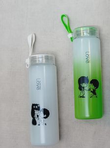 Love Birds Glass Bottle (Single,500ml )