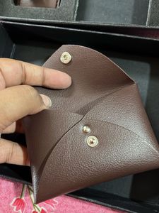 Leather Card Holder &amp; Luggage Tag Set