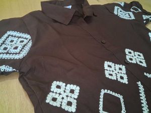 Brown Patterned Shirt
