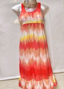 New Piece/ Unused Marble Print Small Size Dress
