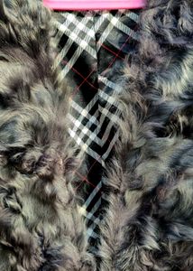 Trendy Faux Fur Sleeveless Vest/Jacket