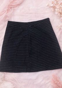 Chic Polka Dot Mini Skirt
