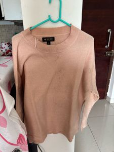 Peach Knit Sweater