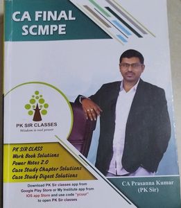CA Final Scmpe Notes