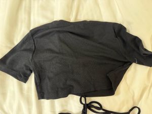 Black Crop Top