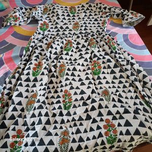 Gerua Kurta (Khadi Cotton)