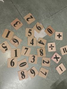 Maths Game Of Hard Cardboard