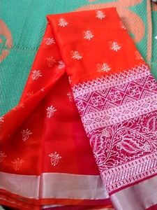 Beautiful Saree With Unique Colours