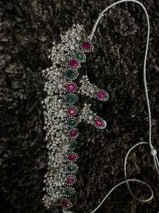 Oxidized Silver Necklace Set