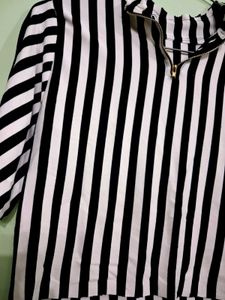 Striped Crop Top