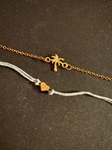 Aesthetic Gold Bracelets-Set of 2