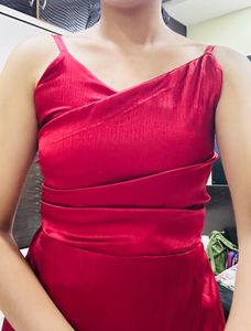 Red Party Gown