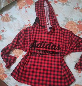 Cropped Hoodie Tshirt