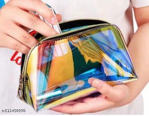 Iridescent Cosmetic Bag