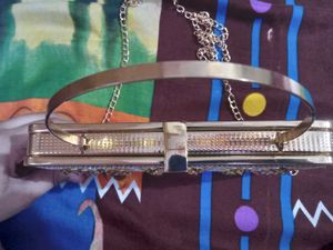 Golden Luxury&amp;spacious Clutch