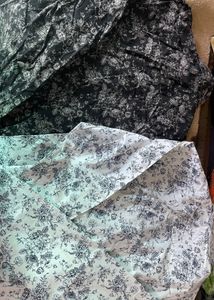 Set of 2 Bene Kleed Floral Shirts