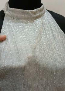 Silver Shimmer Top