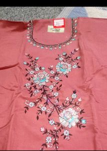 Elegant Embroidered dress material