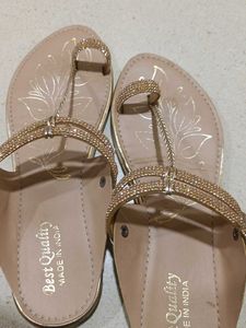Diamonds Studded Flats