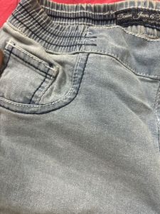 Light Wash Denim Pull-On Jegging
