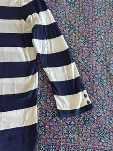 Striped 3/4th Sleeve Top From Gap