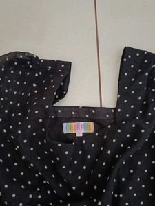 Polka Dot Mini Dress