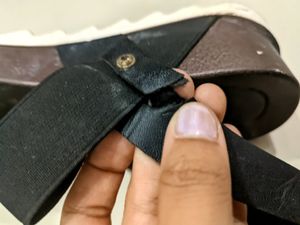 Black Platform Heels Sandal