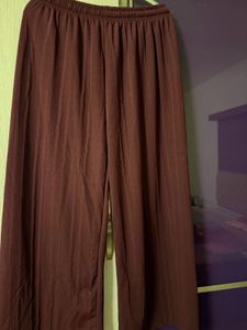 Maroon Palazzo Pants(Unused)