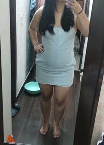 Denim Pinafore Dress