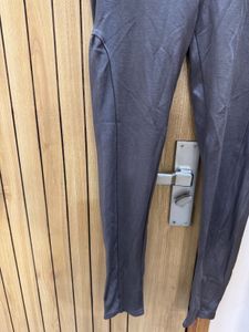 Stylish Grey side zipper jeggings (b1g1)