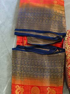 8pcs Elegant Woven Banarasi Saree