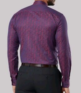 Stylish Patterned Men's Shirt